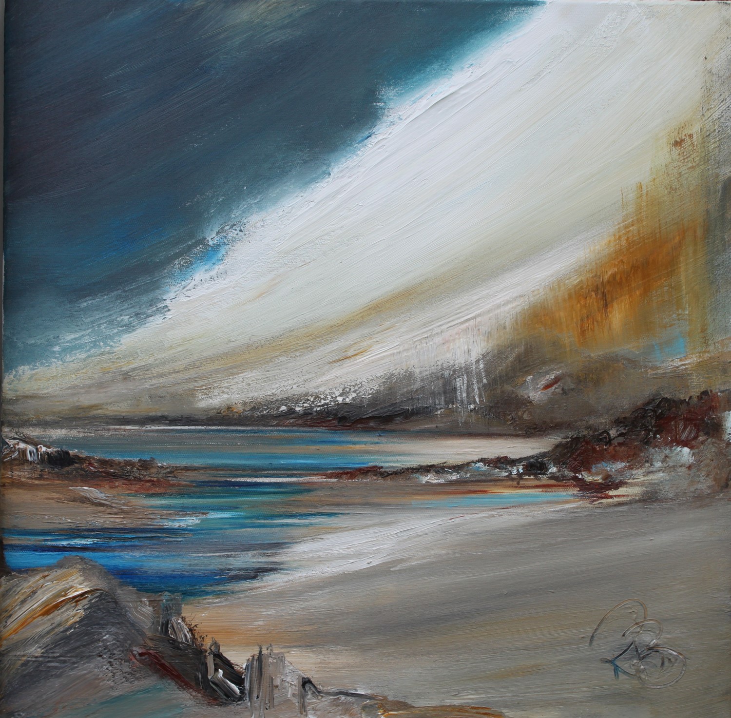 'Sea River' by artist Rosanne Barr